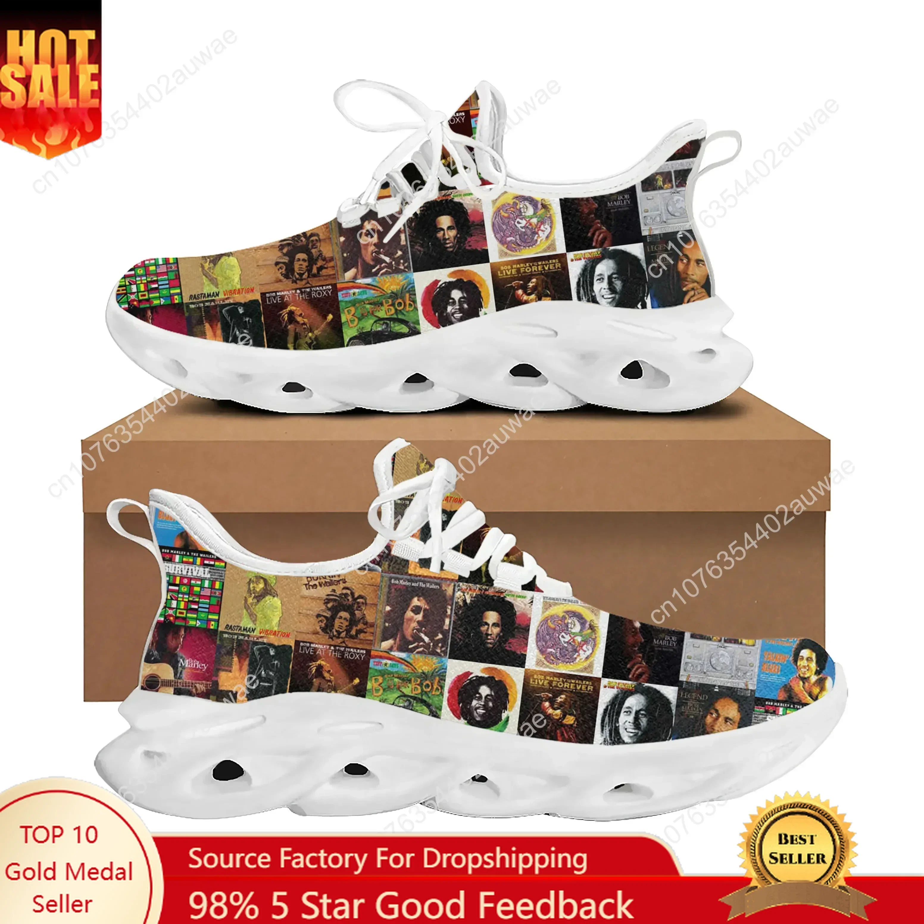 Bob Marley Reggae Rasta Rock Music Sports Shoes Mens Womens Teenager Kids Children Sneakers Custom High Quality Couple Shoes
Bob Marley Reggae Rasta Rock Music Sports Shoes Mens Womens Teenager Kids Children Sneakers Custom High Quality Couple Shoes