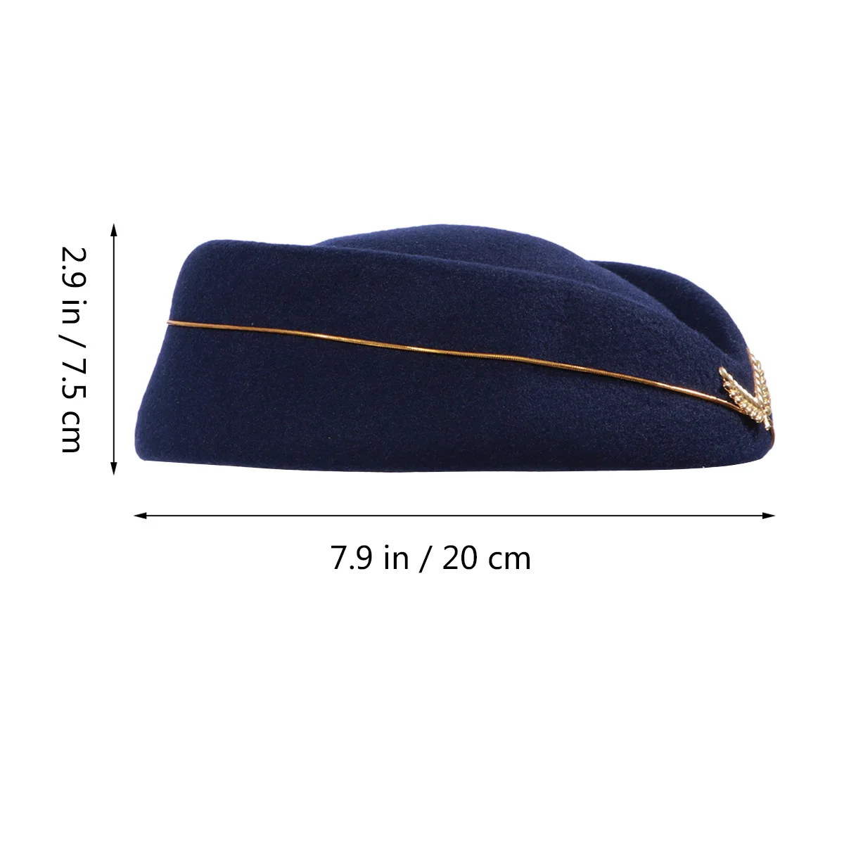 Airline Stewardess Hat Bright Color Soft Lightweight Ergonomic Design Perfect Cosplay Stage Attendant Cap
Airline Stewardess Hat Bright Color Soft Lightweight Ergonomic Design Perfect Cosplay Stage Attendant Cap