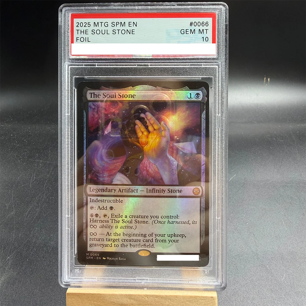 DIY TCG Rating Card 2025 MTG SPM EN THE SOUL STONE M 0066 Collection Card Copy 10Points Rating Card Gift Toy
DIY TCG Rating Card 2025 MTG SPM EN THE SOUL STONE M 0066 Collection Card Copy 10Points Rating Card Gift Toy