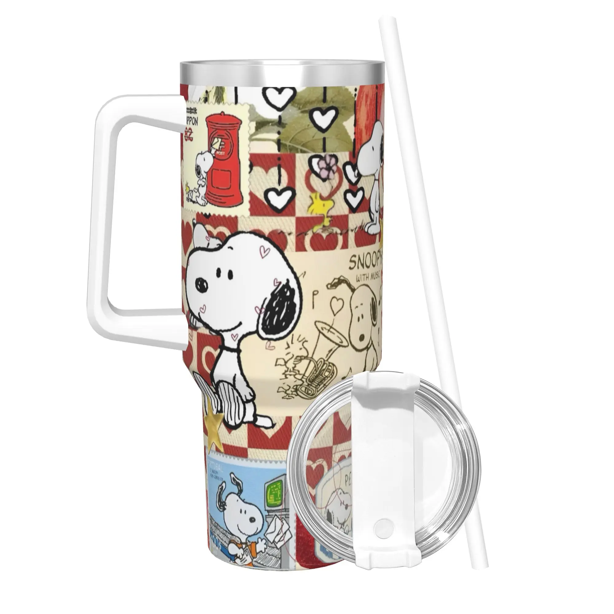 Стакан Snoopy с вакуумной изоляцией, термочашка, школьные кружки из нержавеющей стали, бутылка для воды, 40 унций
Стакан Snoopy с вакуумной изоляцией, термочашка, школьные кружки из нержавеющей стали, бутылка для воды, 40 унций