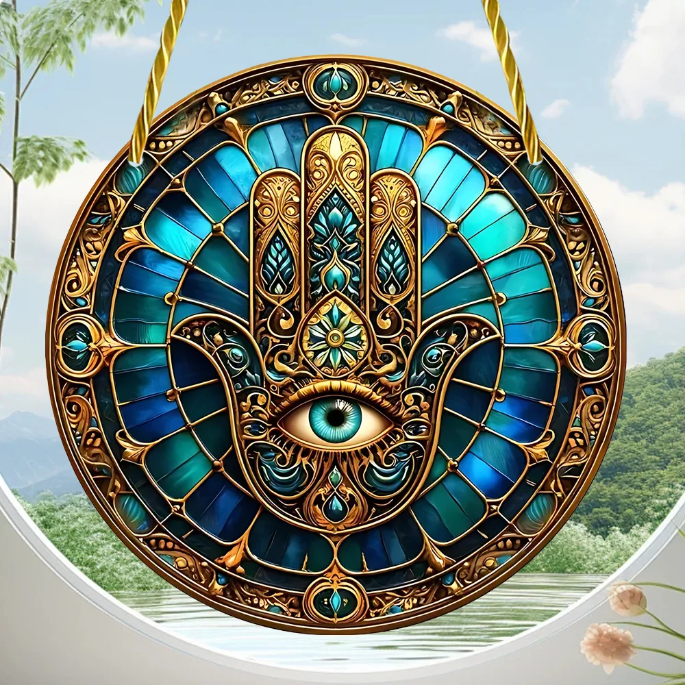 Mysterious Gesture Witchcraft Amulet Sun Catcher Window Porch Rope Pendant Room Decoration
Mysterious Gesture Witchcraft Amulet Sun Catcher Window Porch Rope Pendant Room Decoration