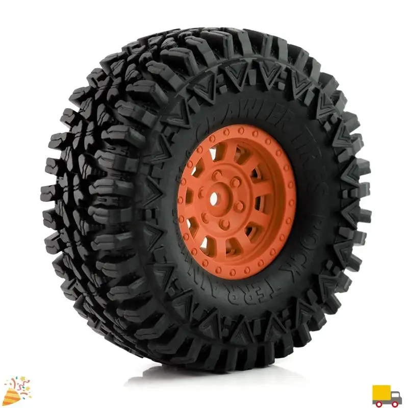 4PCS 110Mm Wheels Tires For 1/10 RC Rock Crawler Axial SCX10 SCX10 II 90046 TRX4 RC4WD D90 RC Car Replacement Black
4PCS 110Mm Wheels Tires For 1/10 RC Rock Crawler Axial SCX10 SCX10 II 90046 TRX4 RC4WD D90 RC Car Replacement Black
