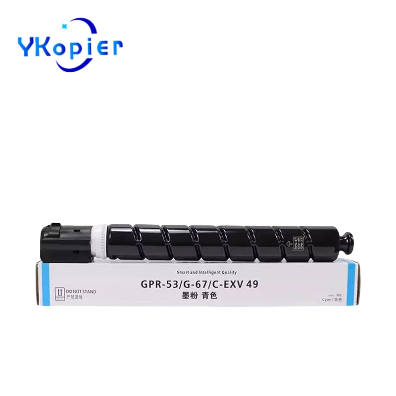 3PCS NPG67 GPR53 CEXV49 Cyan 80G Toner Cartridge For Canon IR ADV C3020 C3325 C3320L C3330 C3350 C3520 C3525 C3530 C3150 
3PCS NPG67 GPR53 CEXV49 Cyan 80G Toner Cartridge For Canon IR ADV C3020 C3325 C3320L C3330 C3350 C3520 C3525 C3530 C3150
