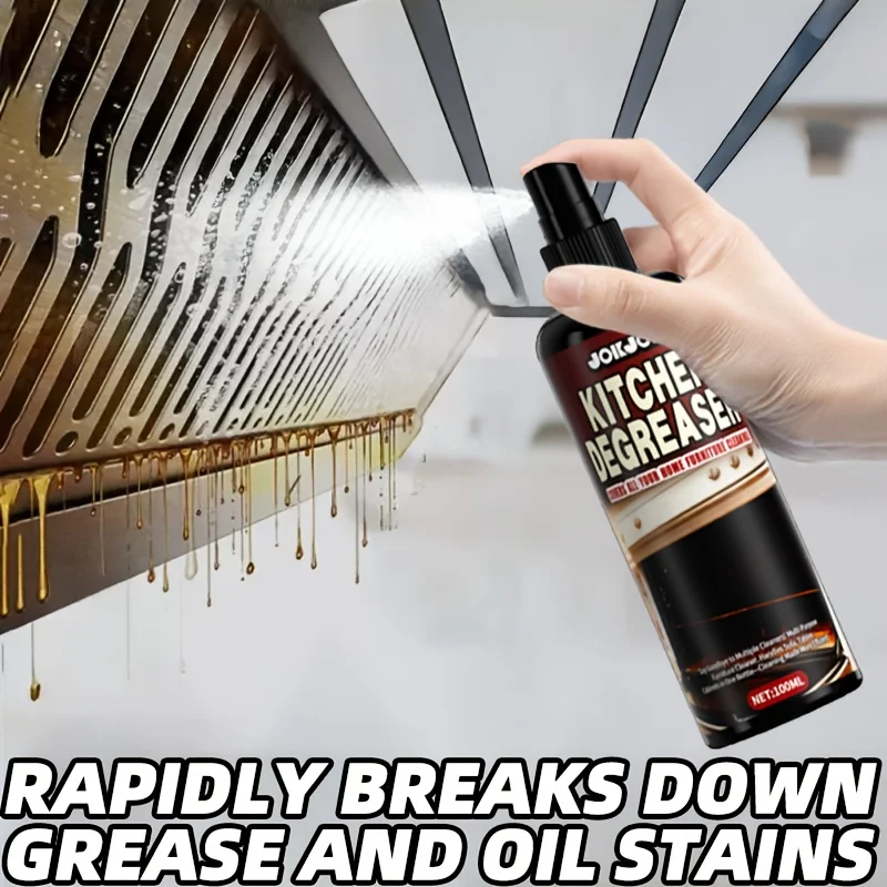 Kitchen Grease Spray (ultra Concentrated), Fast Oil Removal, Suitable for Range Hood/ Oven/stove, Safe for Metal Surfaces
Kitchen Grease Spray (ultra Concentrated), Fast Oil Removal, Suitable for Range Hood/ Oven/stove, Safe for Metal Surfaces