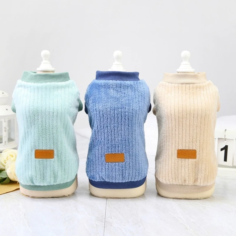 Pet Clothing for Dogs and Cats, New Autumn and Winter Two-legged Fleece Jackets, Vertical Fleece Korean Style
Pet Clothing for Dogs and Cats, New Autumn and Winter Two-legged Fleece Jackets, Vertical Fleece Korean Style