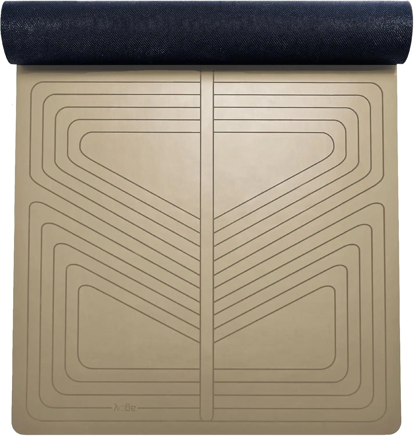 Premium Non-Slip Yoga Mat with Wet/Dry Grip, Eco-Friendly, Laser-Etched Alignment, Portable Standard Size
Premium Non-Slip Yoga Mat with Wet/Dry Grip, Eco-Friendly, Laser-Etched Alignment, Portable Standard Size