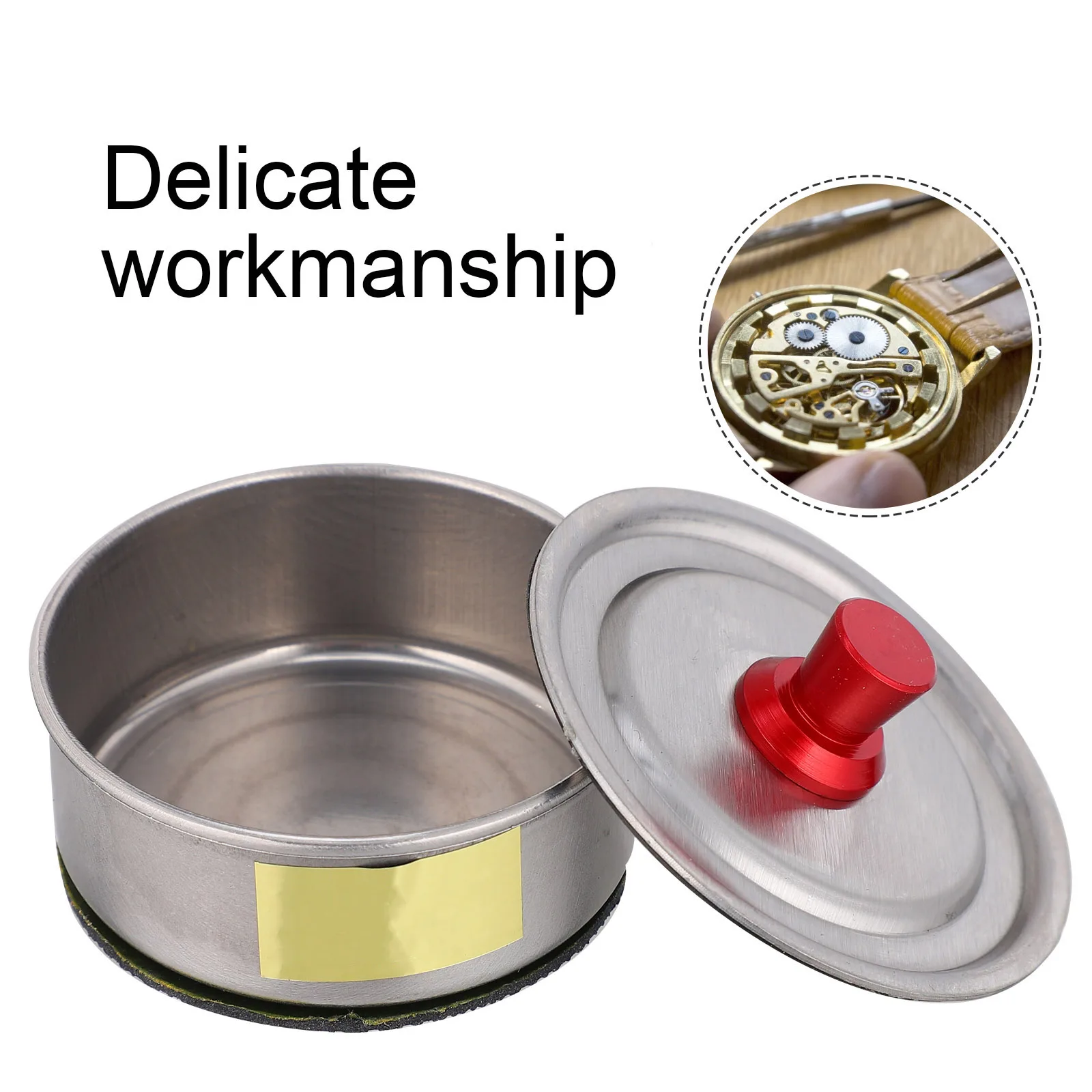 Wash Oil Tank Watch Movement Cleaning Jar Durable Sealing Dustproof Lid For Maintenance Repair Tool Watchmaker Oil Washing
Wash Oil Tank Watch Movement Cleaning Jar Durable Sealing Dustproof Lid For Maintenance Repair Tool Watchmaker Oil Washing