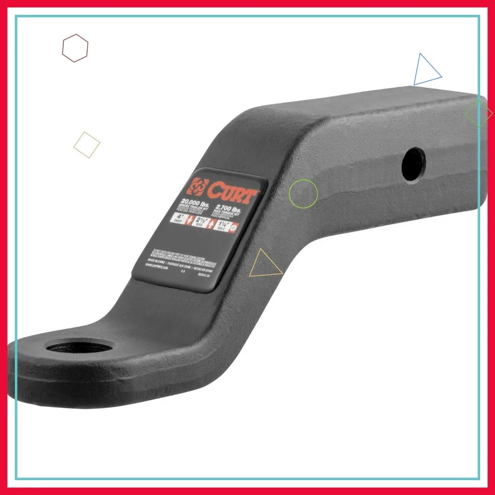 Сверхмощное кованое шаровое крепление для сцепного устройства прицепа, приемник 2-1/2 дюйма, емкость 20 000 фунтов, 4-дюймовое падение и подъем
Сверхмощное кованое шаровое крепление для сцепного устройства прицепа, приемник 2-1/2 дюйма, емкость 20 000 фунтов, 4-дюймовое падение и подъем