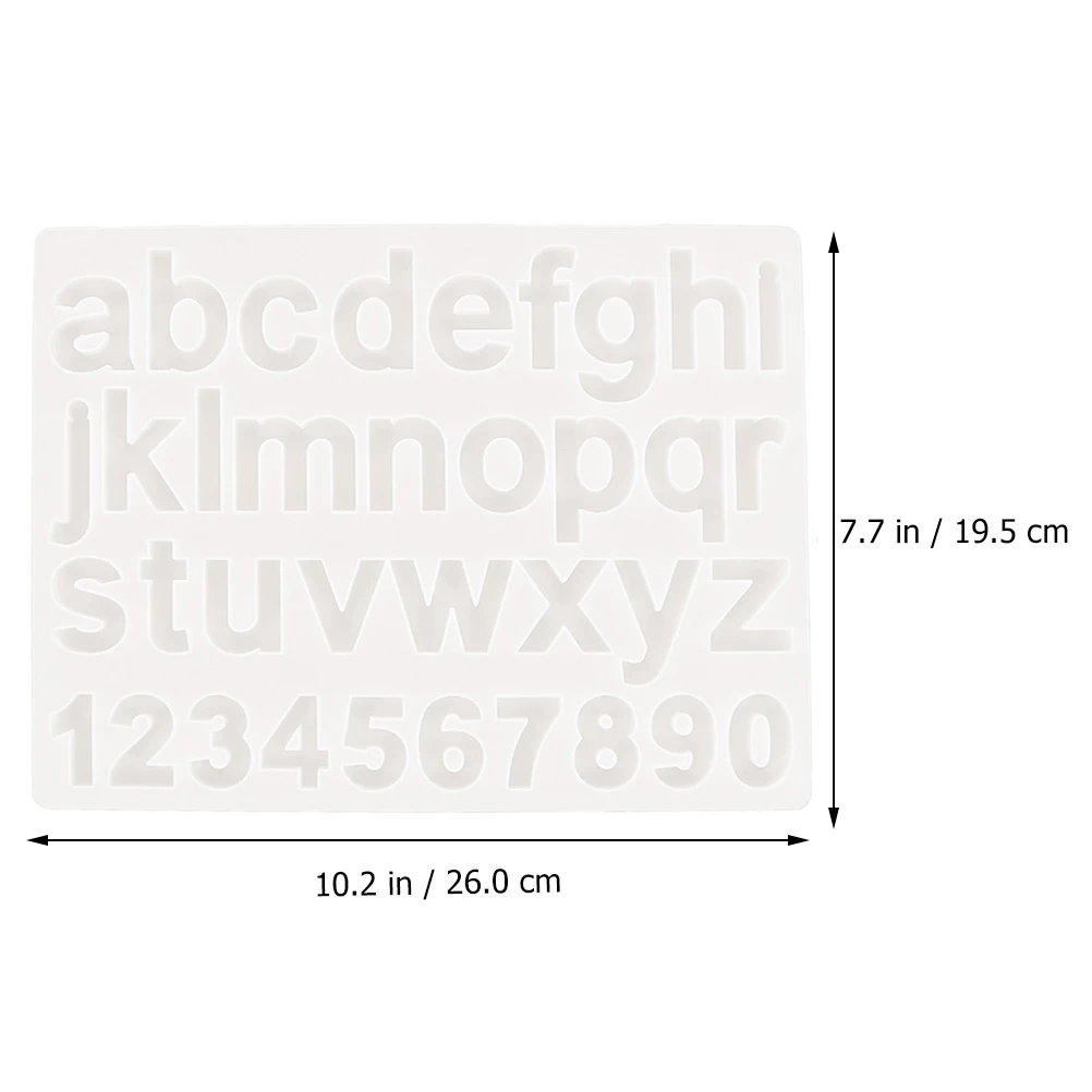 1Pc Durable HighQuality Silicone Numbers Letters Mold Diy Crystal Epoxy Resin Mould For Jewelry Making Accessories
1Pc Durable HighQuality Silicone Numbers Letters Mold Diy Crystal Epoxy Resin Mould For Jewelry Making Accessories
