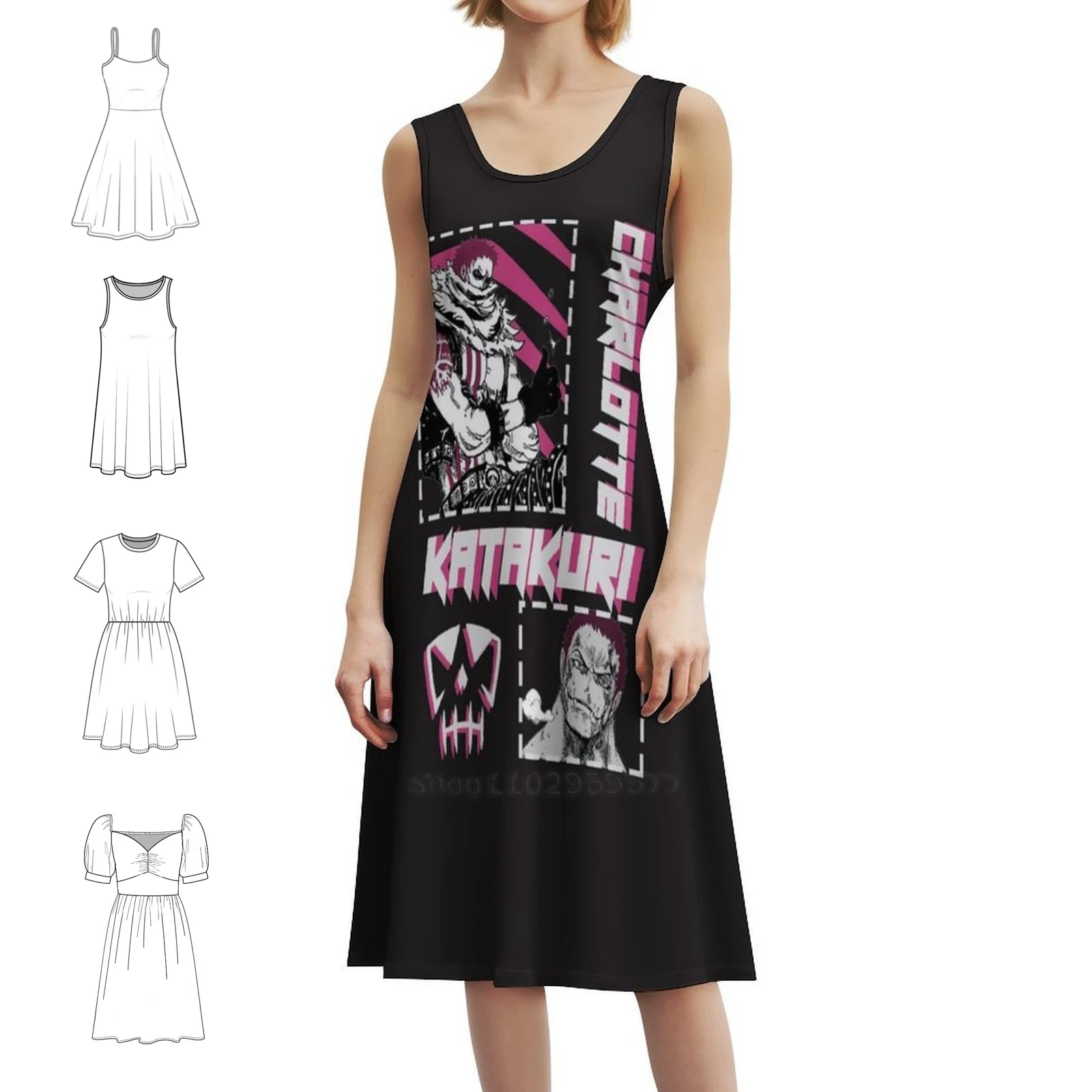 Charlotte Katakuri - платье в корейском стиле для женщин. Элегантное повседневное платье для вечеринки или повседневной носки. Вечерние платья Charlotte Katakuri.
Charlotte Katakuri - платье в корейском стиле для женщин. Элегантное повседневное платье для вечеринки или повседневной носки. Вечерние платья Charlotte Katakuri.