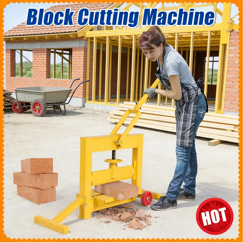 Block Splitter Paving Cutter Small Portable Concrete Stone Cutter 11.8Inch Thick 15.7Inch Wide Manual Lever Operation for Commer
Block Splitter Paving Cutter Small Portable Concrete Stone Cutter 11.8Inch Thick 15.7Inch Wide Manual Lever Operation for Commer