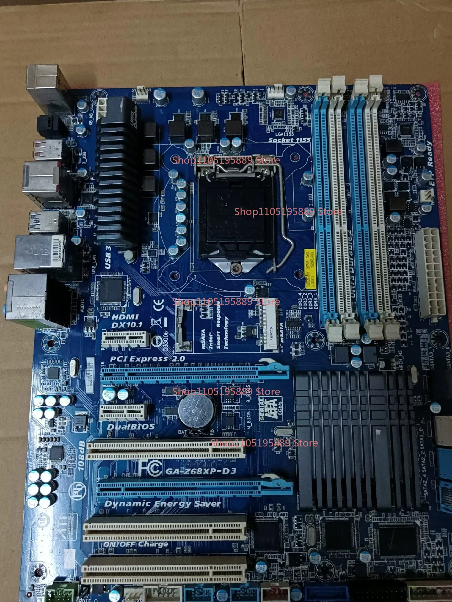 For Gigabyte GA-Z68XP-D3 Fully Functional Test
For Gigabyte GA-Z68XP-D3 Fully Functional Test