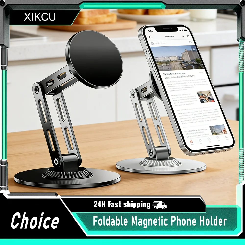 Magnetic Desk Phone Holder Stand Magnet Car Mount Smartphone GPS Mobile Cell Support in Car Bracket for iPhone 17 Samsung Xiaomi
Magnetic Desk Phone Holder Stand Magnet Car Mount Smartphone GPS Mobile Cell Support in Car Bracket for iPhone 17 Samsung Xiaomi