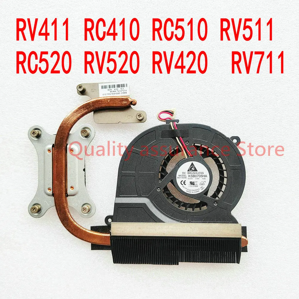 Laptop CPU heatsink cooling fan For Samsung RV711 RV411 RC410 RC510 RV511 RC520 RV520 RV420 CPU BA62-00545C KSB0705H
Laptop CPU heatsink cooling fan For Samsung RV711 RV411 RC410 RC510 RV511 RC520 RV520 RV420 CPU BA62-00545C KSB0705H