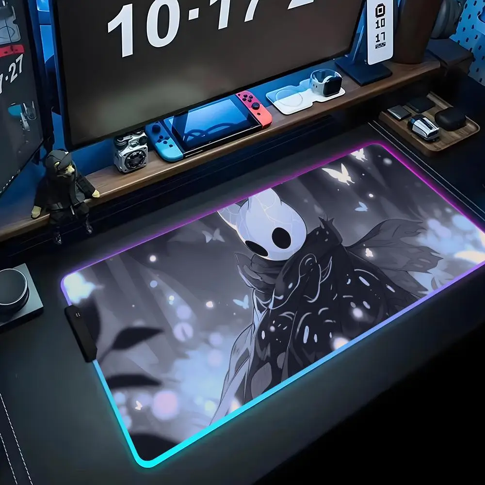 Game hollow knight Mouse Pad RGB Gaming Mousepad Big LED Pad PC Desk Mat Luminous Mouse Pad Large Keyboard Mats Table Rug With
Game hollow knight Mouse Pad RGB Gaming Mousepad Big LED Pad PC Desk Mat Luminous Mouse Pad Large Keyboard Mats Table Rug With