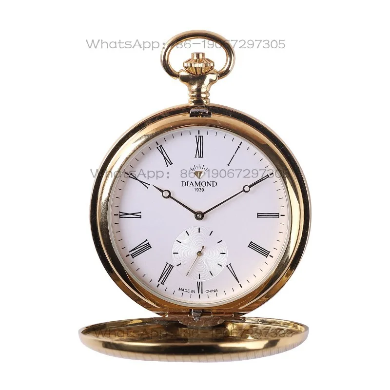 24-Hour Shipping Shanghai Diamond Brand Men's Mechanical Double-sided Flip Retro Large Dial Women's Hanging Watch
24-Hour Shipping Shanghai Diamond Brand Men's Mechanical Double-sided Flip Retro Large Dial Women's Hanging Watch