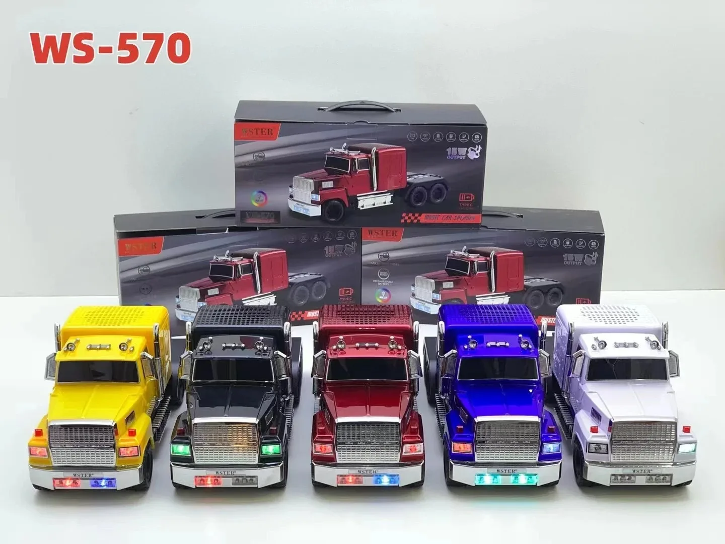 Car Shaped Bluetooth Speaker WS-570 Desktop Computer Boombox Retro HIFI Stereo Music Player Support BT USB Drive TF Card FM TWS
Car Shaped Bluetooth Speaker WS-570 Desktop Computer Boombox Retro HIFI Stereo Music Player Support BT USB Drive TF Card FM TWS