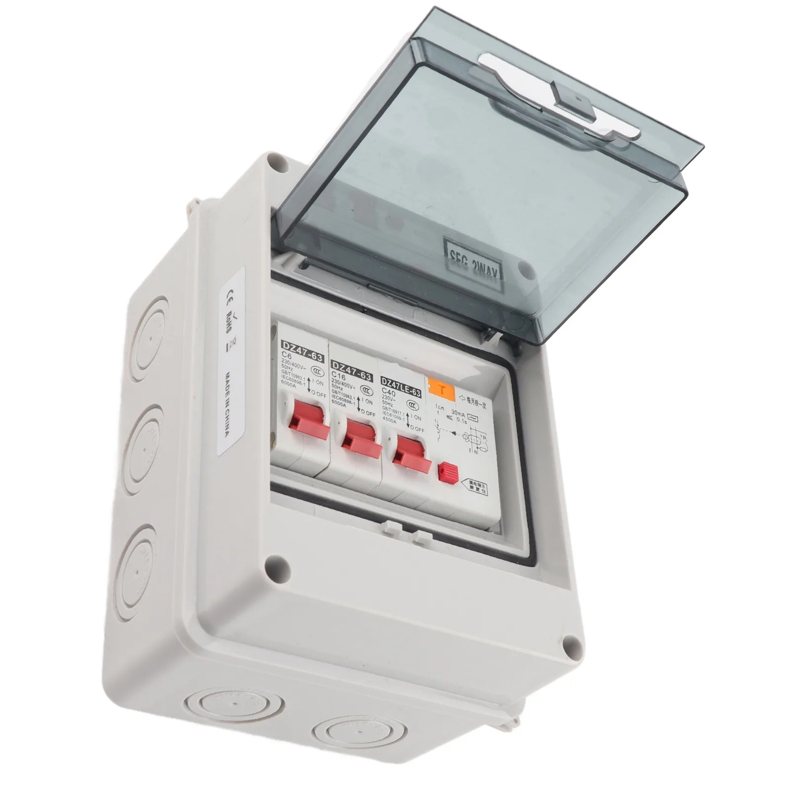 2 Way Garage Caravan Consumer Unit 40A 30mA RCD 2MCB 6a16A
2 Way Garage Caravan Consumer Unit 40A 30mA RCD 2MCB 6a16A