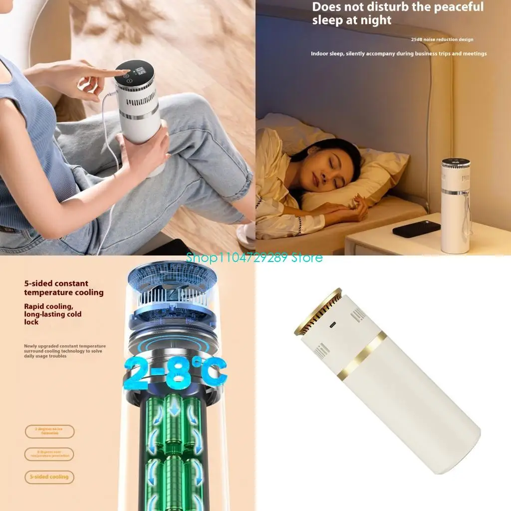 D8KE Insulated Travel Beverage Refrigerated Cup 800ml Capacity Car Cup Cooling System
D8KE Insulated Travel Beverage Refrigerated Cup 800ml Capacity Car Cup Cooling System