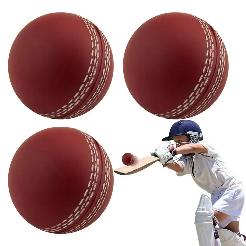 3pcs Bounce Durable Playing Training Practice Attractive Traditional Seams All Age Players Cricket Ball Funny Soft PU 70mm
3pcs Bounce Durable Playing Training Practice Attractive Traditional Seams All Age Players Cricket Ball Funny Soft PU 70mm