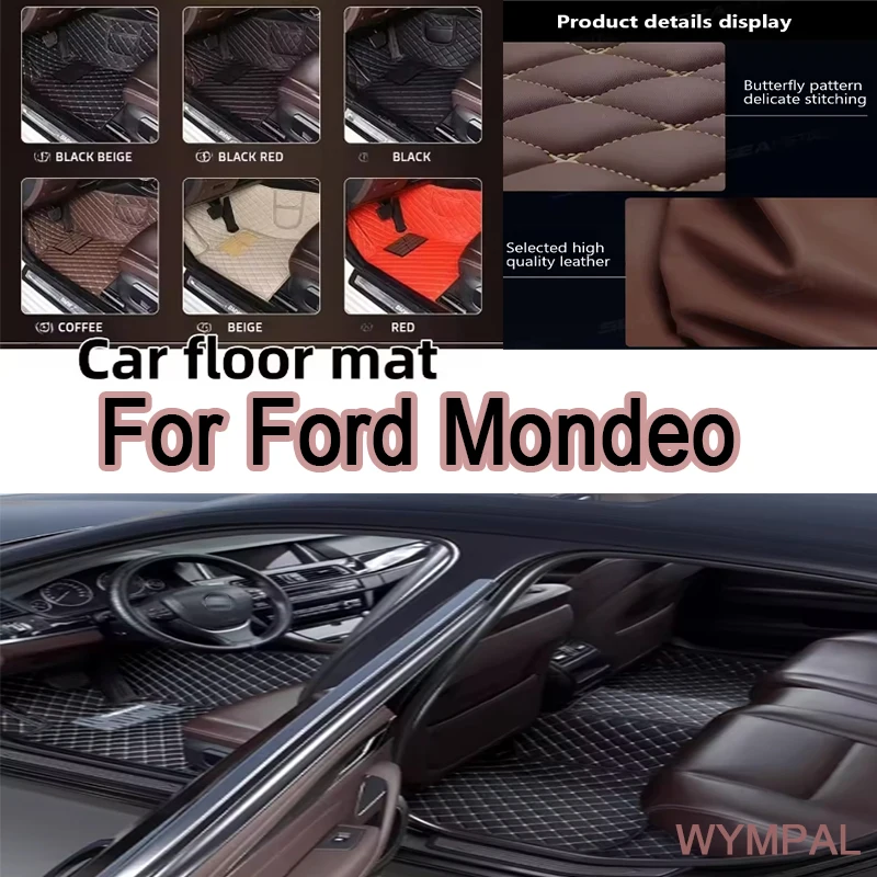 Роскошные автомобильные коврики для Ford Mondeo Taurus MK5 2023 2024 2025 Водонепроницаемые подушечки для ног Коврики для ног Ковры Автомобильные аксессуары
Роскошные автомобильные коврики для Ford Mondeo Taurus MK5 2023 2024 2025 Водонепроницаемые подушечки для ног Коврики для ног Ковры Автомобильные аксессуары