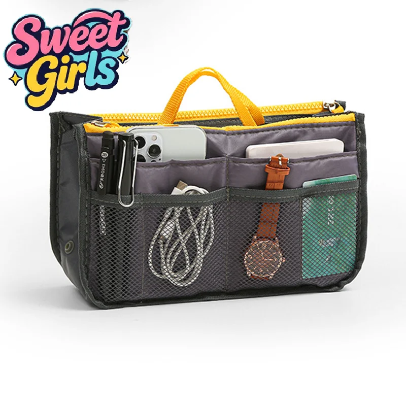 Multifunctional Bi-fold Storage Bag Double Zipper Large Capacity Storage Arrangement Makeup Toiletries Large Classification Bags
Multifunctional Bi-fold Storage Bag Double Zipper Large Capacity Storage Arrangement Makeup Toiletries Large Classification Bags