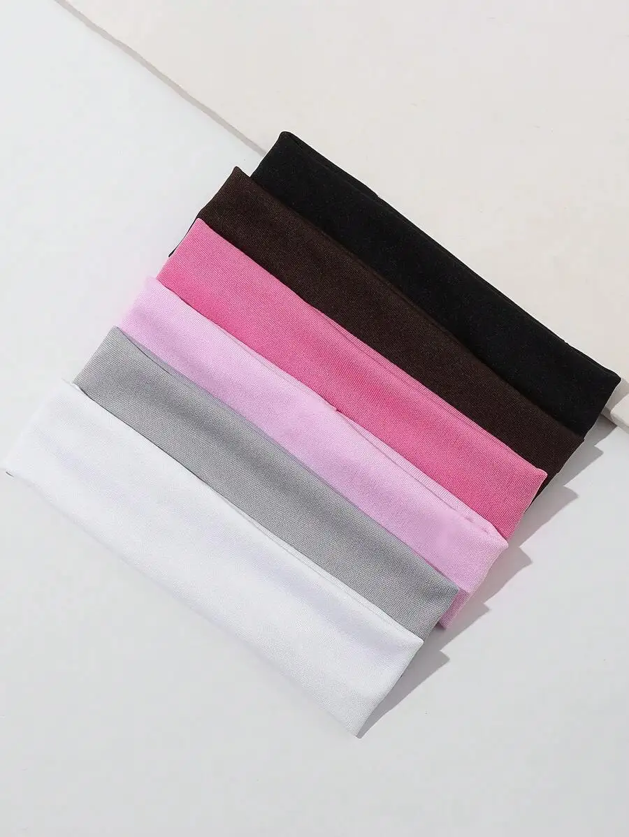 4pcs Wide Solid Color Headbands For Women Sports Casual Gym Hair Band Turban Sweatband
4pcs Wide Solid Color Headbands For Women Sports Casual Gym Hair Band Turban Sweatband