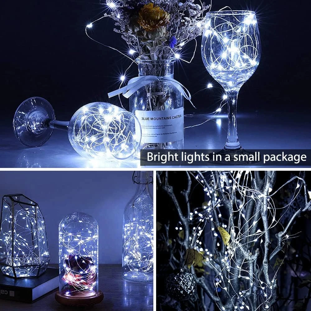 Led Decorative Fairy String Lights Powered Bedroom Decorative Light String Wedding Birthday Party Hanging Window Decor
Led Decorative Fairy String Lights Powered Bedroom Decorative Light String Wedding Birthday Party Hanging Window Decor 