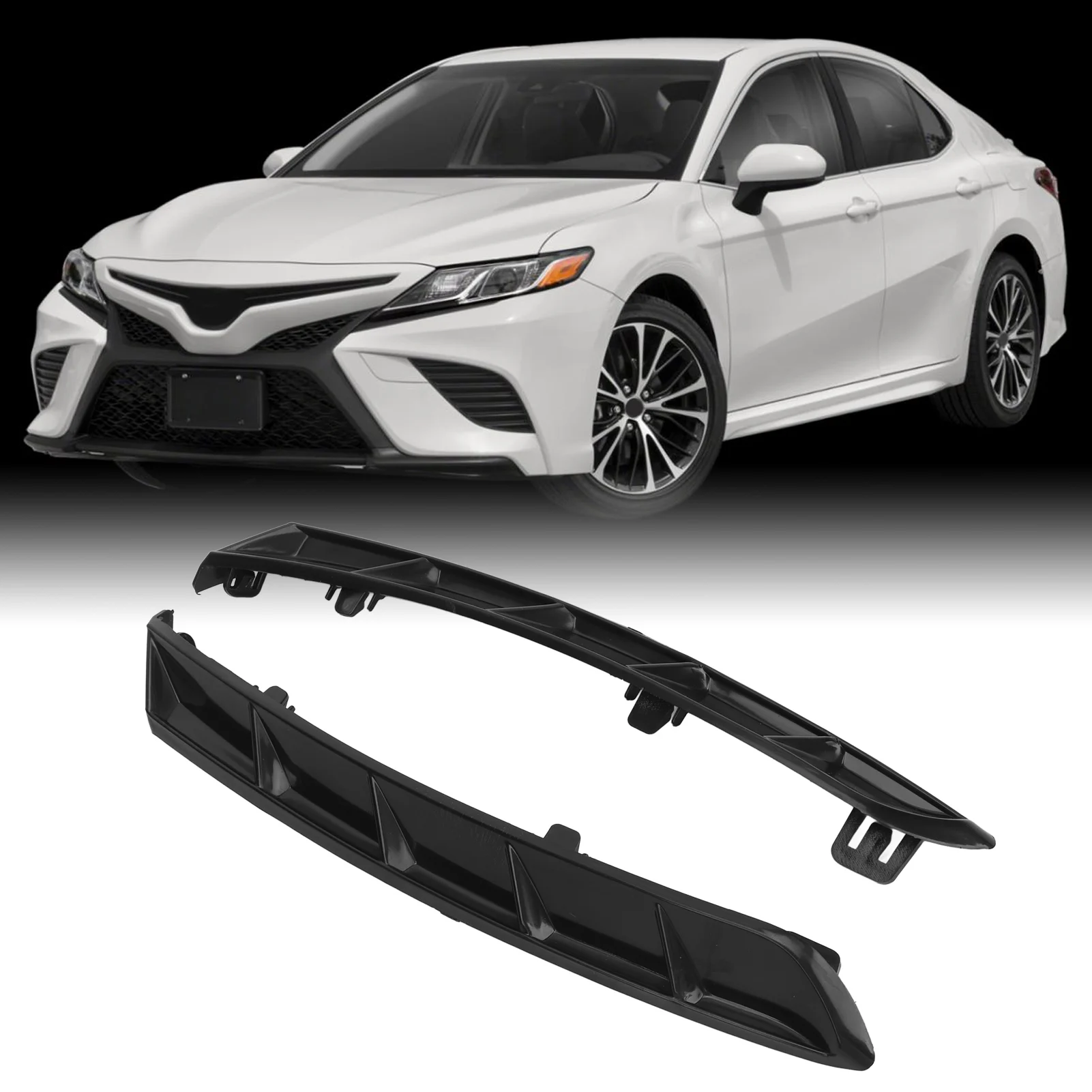 1 Pair Rear Bumper Side Extension 52166 06030 Sturdy Bumper Extension Trim Cover Replacement For Toyota Camry SE/XSE 2018-2023
1 Pair Rear Bumper Side Extension 52166 06030 Sturdy Bumper Extension Trim Cover Replacement For Toyota Camry SE/XSE 2018-2023