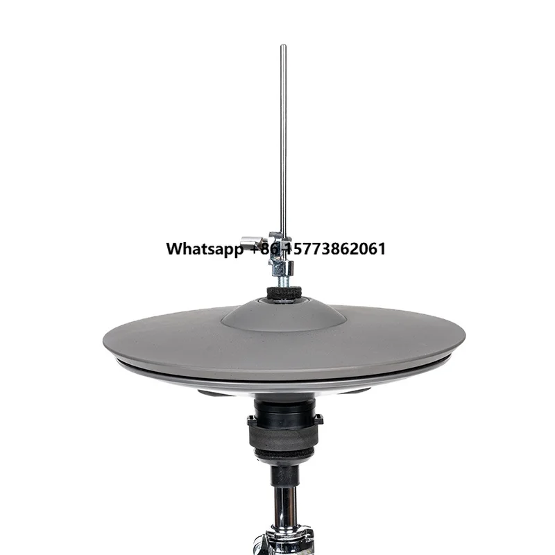 12-Inch Electronic Hi-Hat Cymbal Silent Response Dual-Zone Trigger Roland/Compatible Musical Instruments Accessory
12-Inch Electronic Hi-Hat Cymbal Silent Response Dual-Zone Trigger Roland/Compatible Musical Instruments Accessory