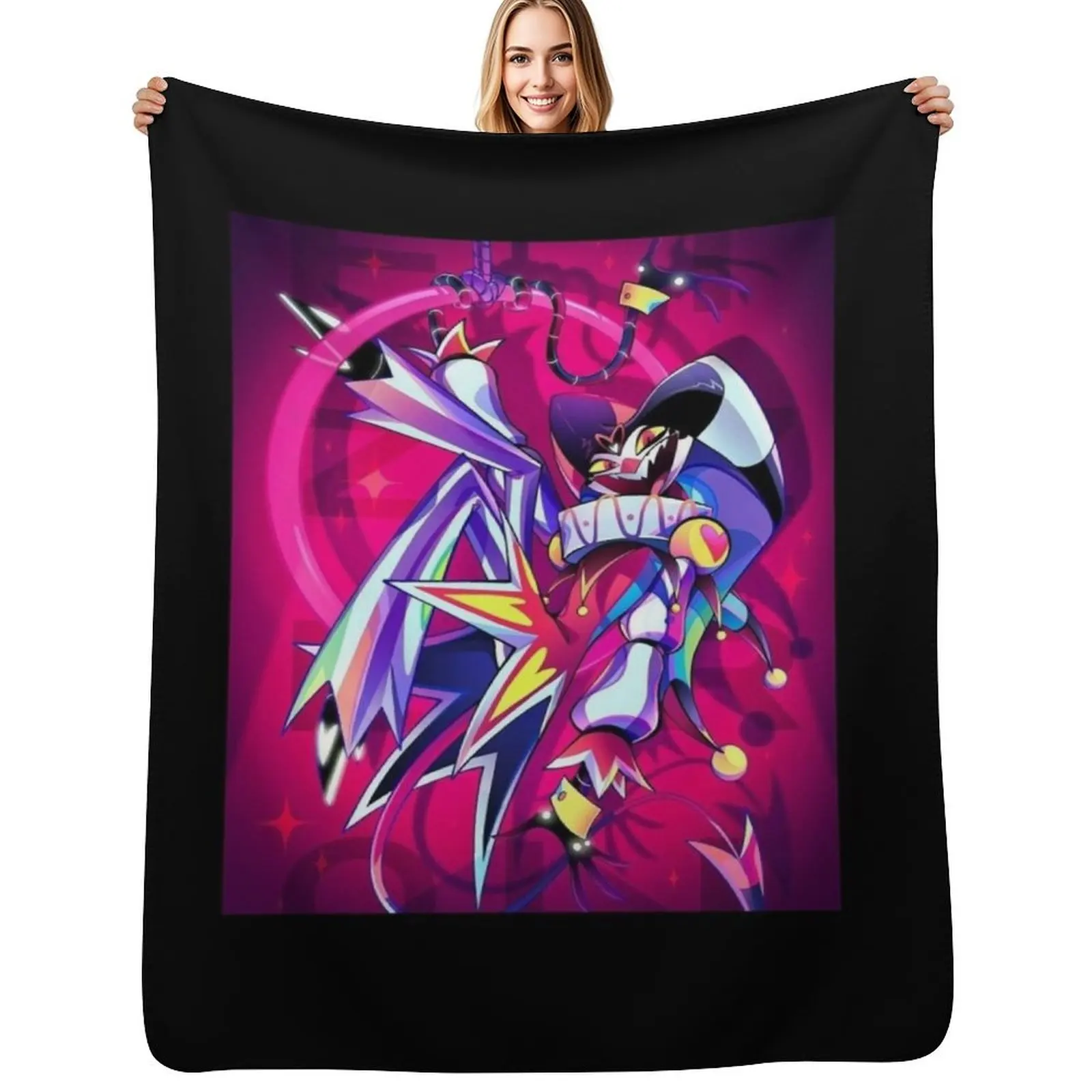 Helluva Boss - Fizzarolli Throw Blanket Warm Comfortable Blanket for Office Napping
Helluva Boss - Fizzarolli Throw Blanket Warm Comfortable Blanket for Office Napping