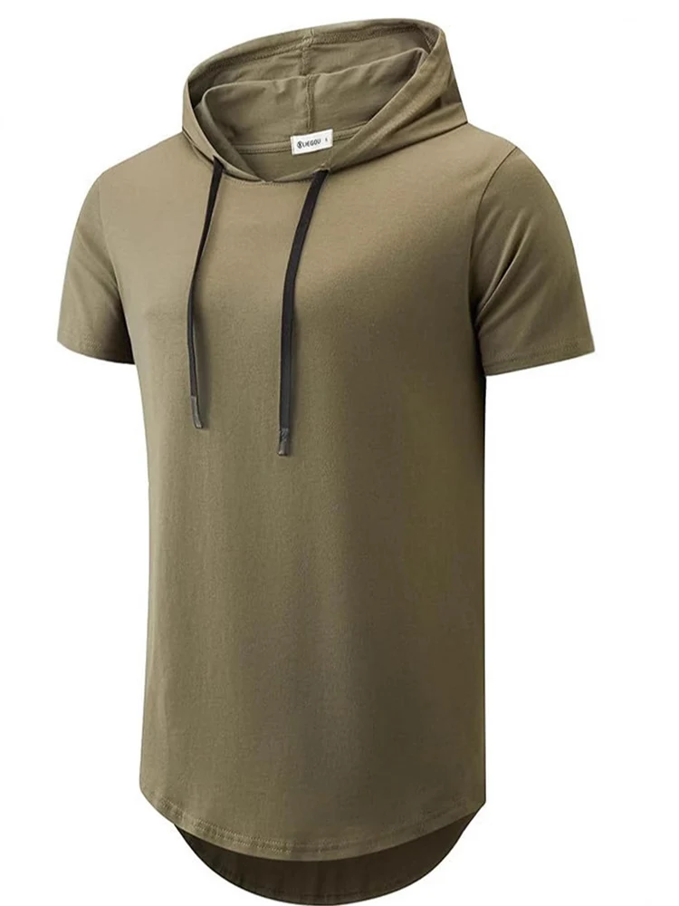 Spring Men's Short Sleeve Casual Style Cotton Material 2025 New Fashion Hooded Top
Spring Men's Short Sleeve Casual Style Cotton Material 2025 New Fashion Hooded Top