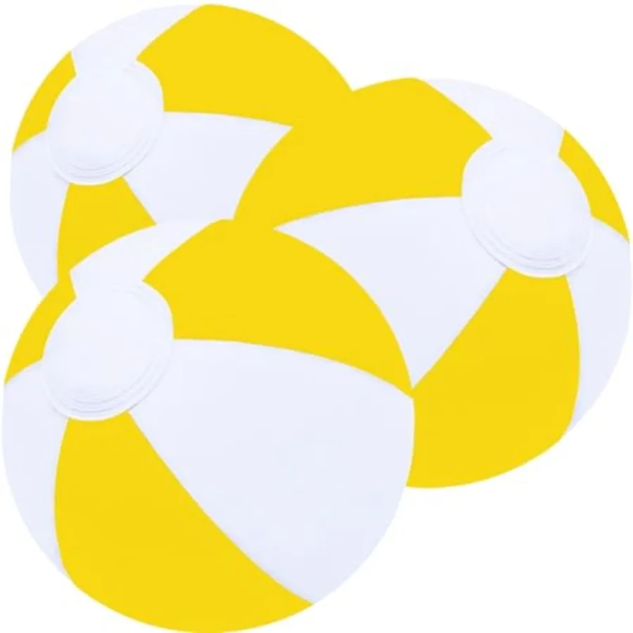 3 Pack Beach Balls, Large Inflatable Beach Balls Bulk for Parties, Beach, Pools and Play
3 Pack Beach Balls, Large Inflatable Beach Balls Bulk for Parties, Beach, Pools and Play