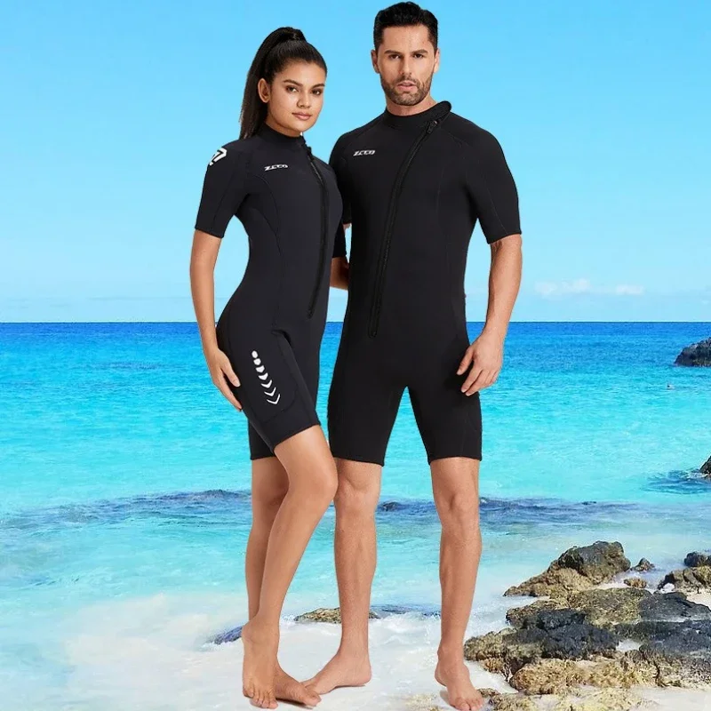 3mm Men's and Women's Diving Suit Short Sleeved Shorts Thickened Warm and Cold Resistant Surfing Suit
3mm Men's and Women's Diving Suit Short Sleeved Shorts Thickened Warm and Cold Resistant Surfing Suit