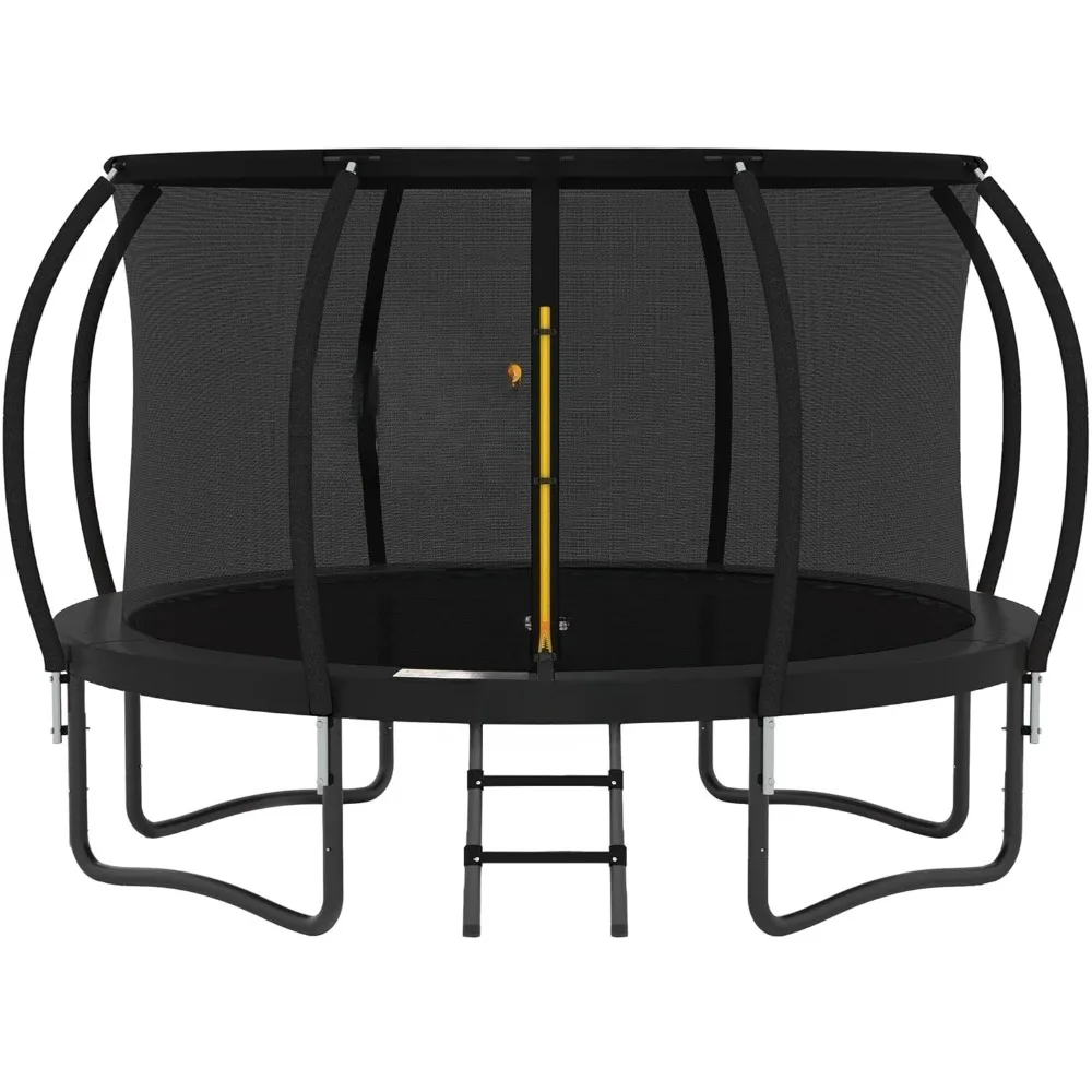 Trampoline Outdoor 14FT with Enclosure, Non-Slip Ladder & Anti-Rust Coated Frame, ASTM, Customized
Trampoline Outdoor 14FT with Enclosure, Non-Slip Ladder & Anti-Rust Coated Frame, ASTM, Customized
