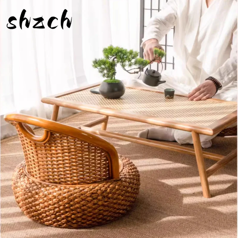Natural Rattan Armchair with Back Support Woven Patio Dining Chair Balcony Single Seater Comfy Lounge Chair for Long Sitting
Natural Rattan Armchair with Back Support Woven Patio Dining Chair Balcony Single Seater Comfy Lounge Chair for Long Sitting