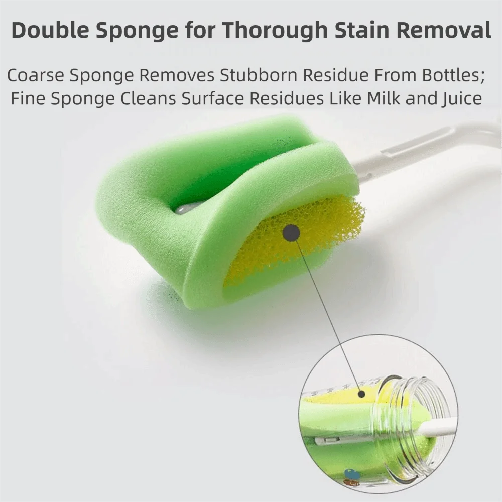 Набор щеток для чистки детских бутылочек с мягкой головкой, без BPA 360° ° Щетка для чистки бутылочек с водой Щетка для детских сосков с длинной ручкой
Набор щеток для чистки детских бутылочек с мягкой головкой, без BPA 360° ° Щетка для чистки бутылочек с водой Щетка для детских сосков с длинной ручкой