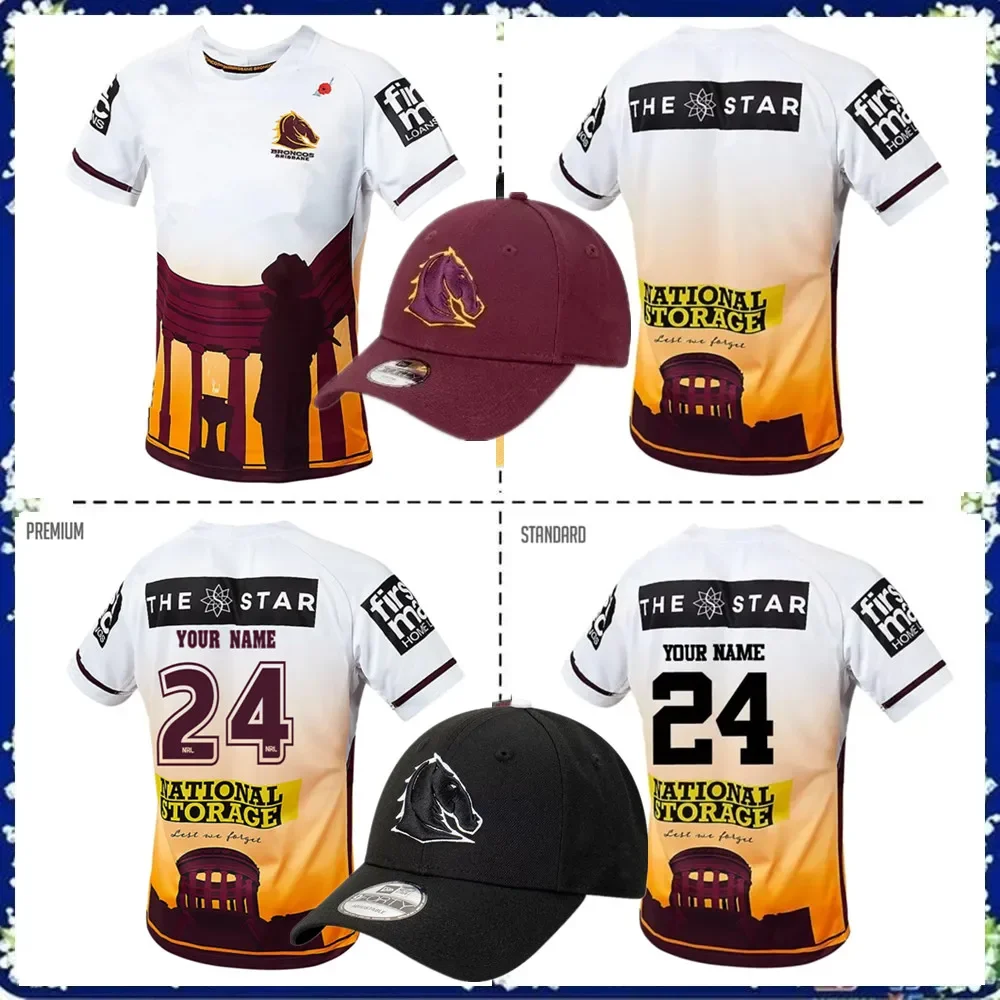 2024 BRISBANE BRONCOS MENS ANZAC RUGBY JERSEY 2023/24 Brisbane Broncos Indigenous TRAINING JERSEY size S--5XL
2024 BRISBANE BRONCOS MENS ANZAC RUGBY JERSEY 2023/24 Brisbane Broncos Indigenous TRAINING JERSEY size S--5XL