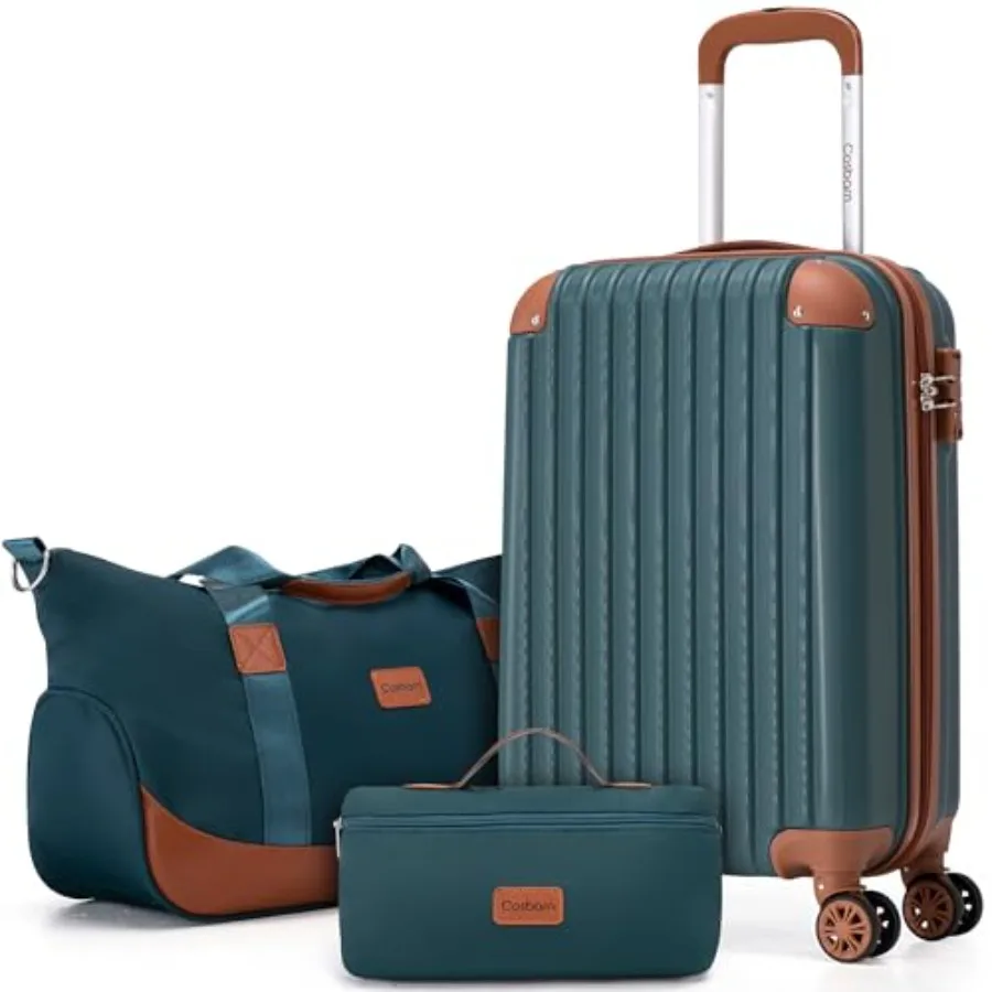 Carry On Luggage Sets 3 Pcs, 20 Inch Luggage 22x14x9 Airline Approved with Wheels and TSA Lock, ABS Lightweight Hardshell Trave
Carry On Luggage Sets 3 Pcs, 20 Inch Luggage 22x14x9 Airline Approved with Wheels and TSA Lock, ABS Lightweight Hardshell Trave