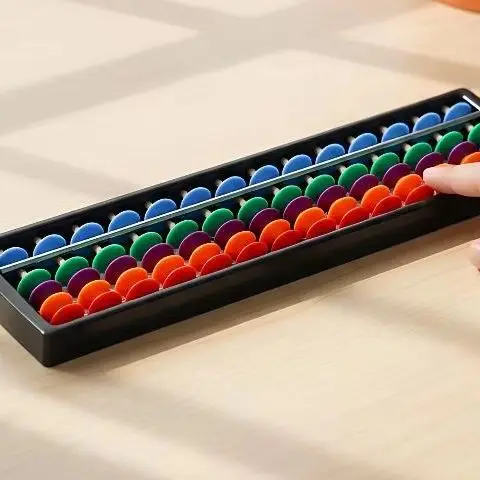Kids Abacus – 13/17-Digit Portable Wooden Math Tool for Learning Addition, Subtraction & Mental Calculation
Kids Abacus – 13/17-Digit Portable Wooden Math Tool for Learning Addition, Subtraction & Mental Calculation