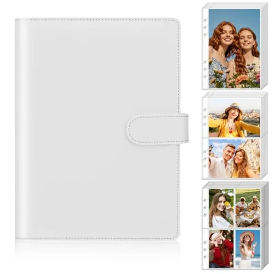 A5 Kpop Photocard Binder 6-Ring Card Collector Album with 40 Pack Card Sleeves, PU Leather Photocard Holder Book with Multi-Siz
A5 Kpop Photocard Binder 6-Ring Card Collector Album with 40 Pack Card Sleeves, PU Leather Photocard Holder Book with Multi-Siz
