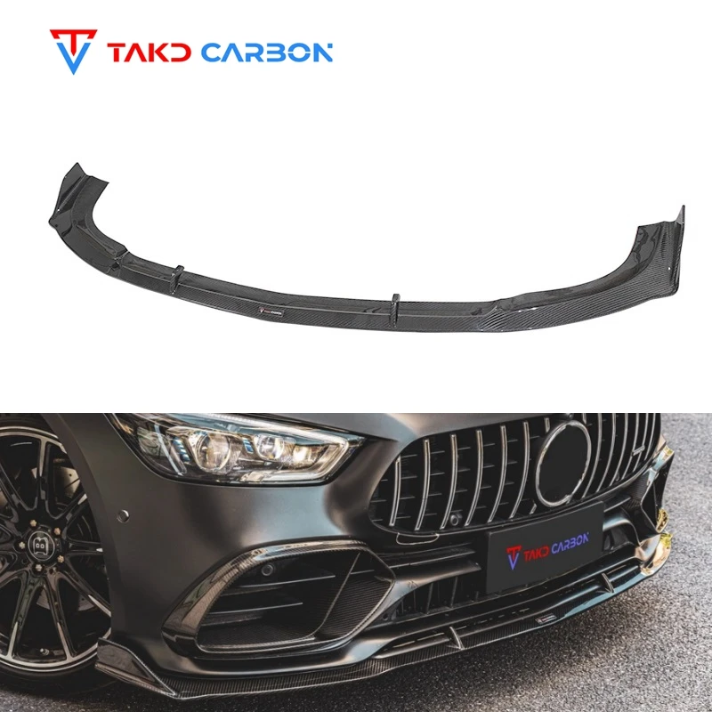 TAKD Dry Carbon Fiber Car Front Bumper Lip Splitter Auto Front Lip Body Parts For Mercedes Benz AMG GT50 2019-2023
TAKD Dry Carbon Fiber Car Front Bumper Lip Splitter Auto Front Lip Body Parts For Mercedes Benz AMG GT50 2019-2023
