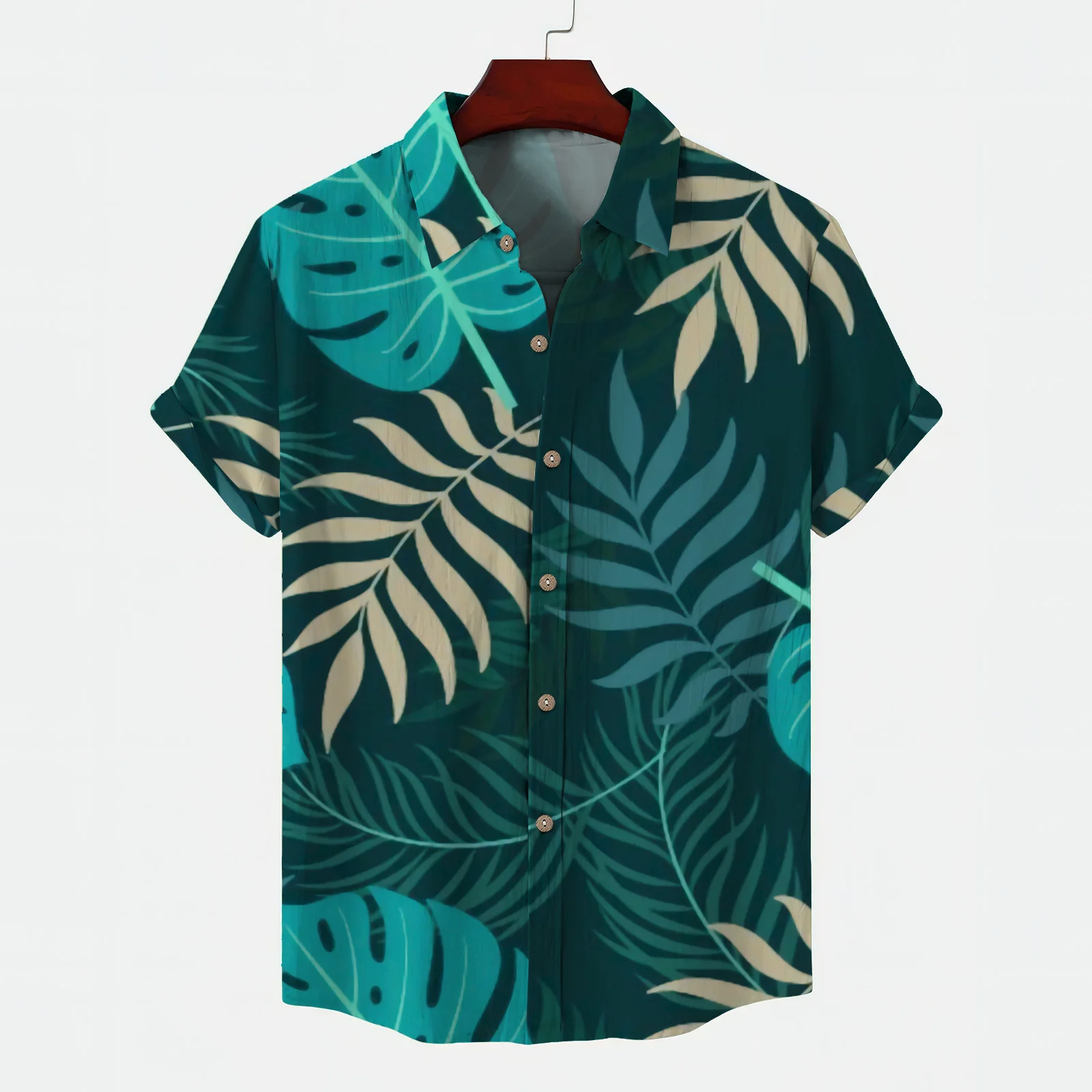 Men's Short Sleeved Floral Shirt Loose Hawaiian Shirt Casual Versatile Beach Top Turn-Down Collar Summer Loose Popular Quick Dry
Men's Short Sleeved Floral Shirt Loose Hawaiian Shirt Casual Versatile Beach Top Turn-Down Collar Summer Loose Popular Quick Dry