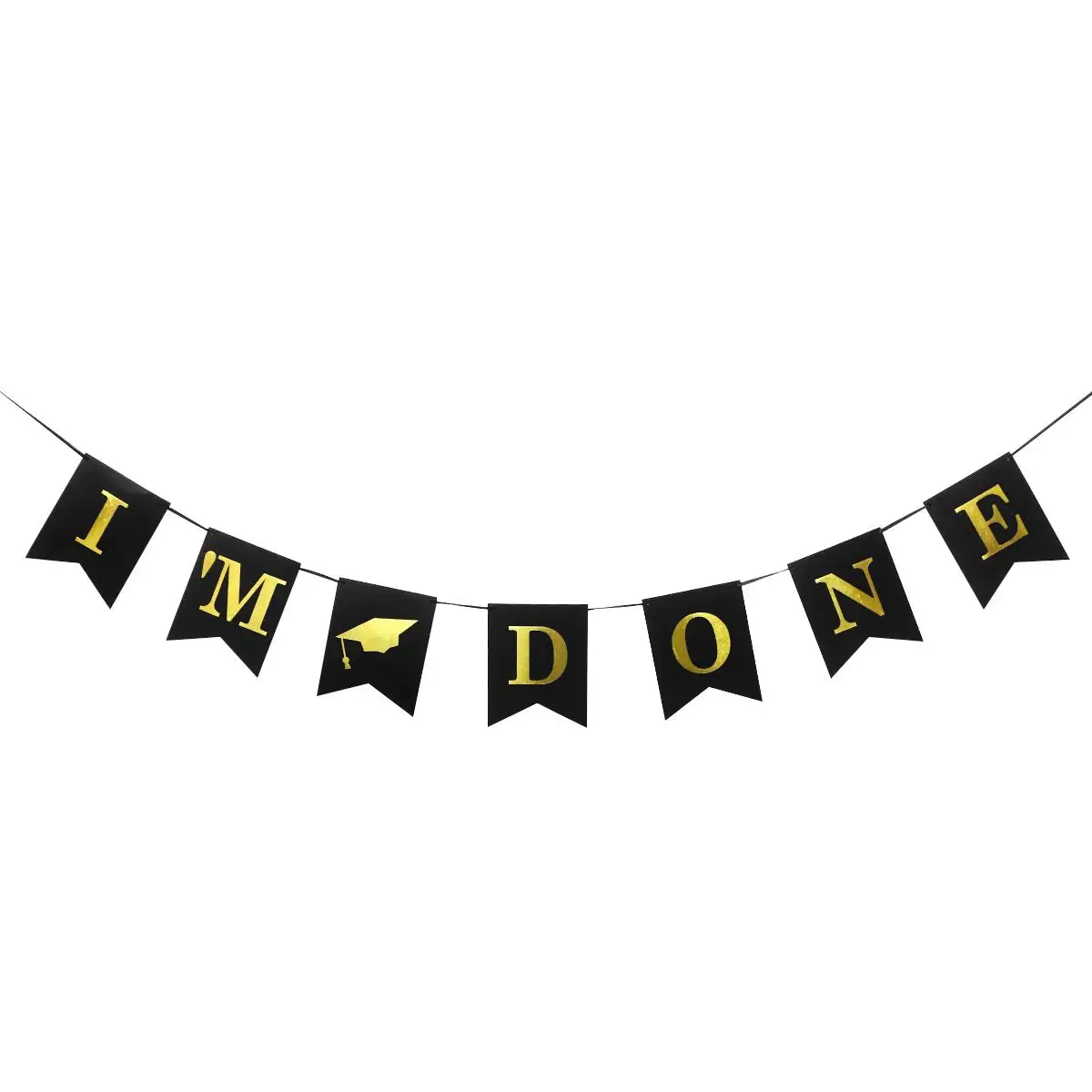 Graduation Party Banner I'm Done Doctoral Decor Paper Hanging Banner for Graduation Graduate Student Party (2.5m)
Graduation Party Banner I'm Done Doctoral Decor Paper Hanging Banner for Graduation Graduate Student Party (2.5m)