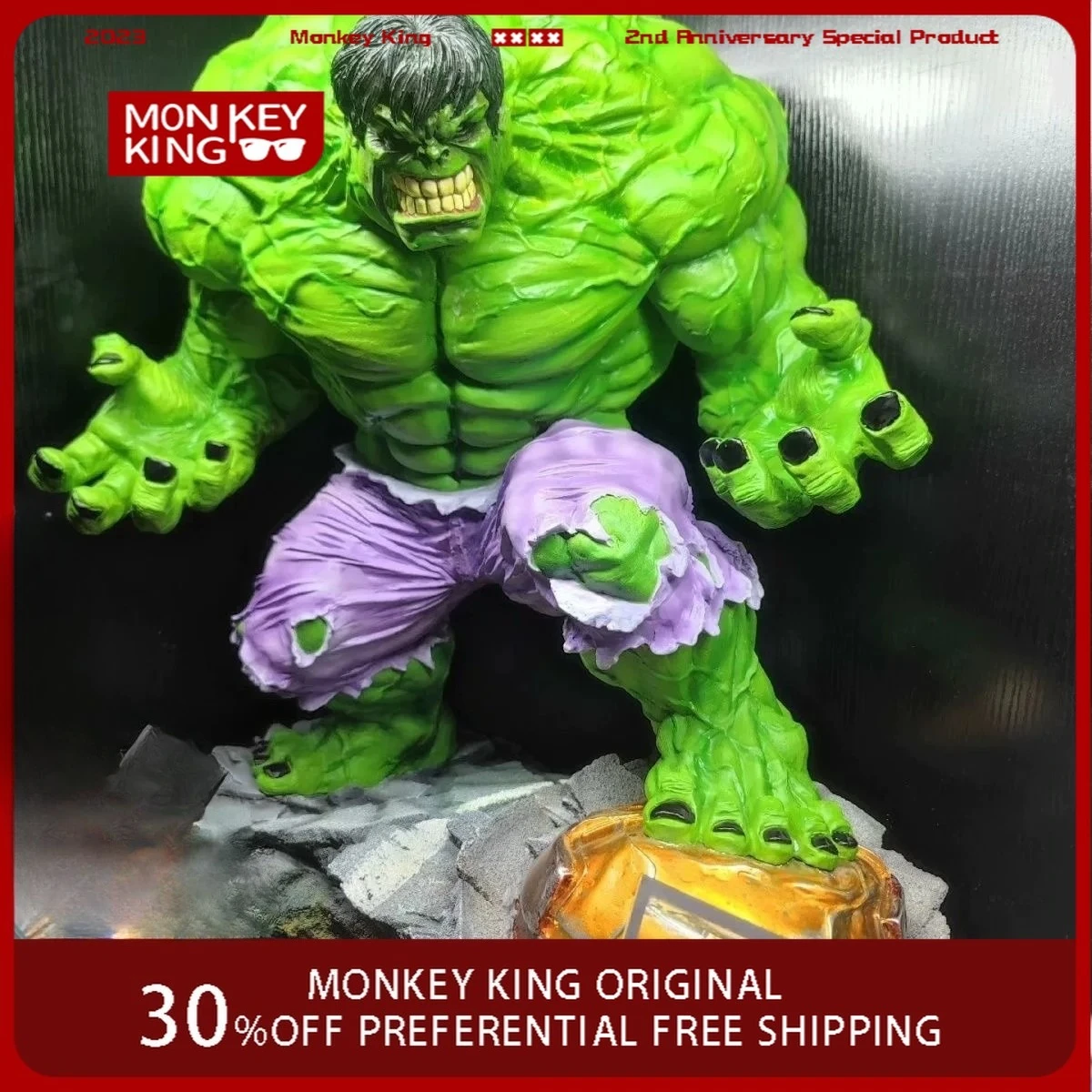 1/4 The Avengers Hulk Nightmare Peripheral Resin Model Standing Advanced Decorative Ornaments Birthday Holiday Gifts Toys Kids
1/4 The Avengers Hulk Nightmare Peripheral Resin Model Standing Advanced Decorative Ornaments Birthday Holiday Gifts Toys Kids