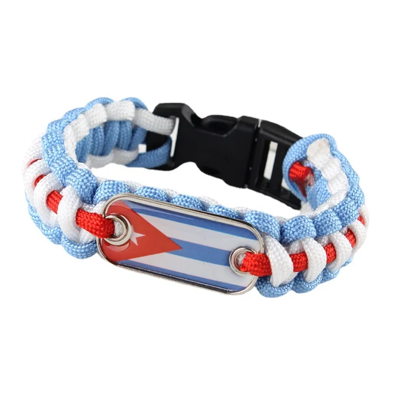 Parachute Cord Bracelet Label Logo Dog Tag Pattern Labeling Braided Bracelet Wrist Strap Festival Activity Trademark
Parachute Cord Bracelet Label Logo Dog Tag Pattern Labeling Braided Bracelet Wrist Strap Festival Activity Trademark