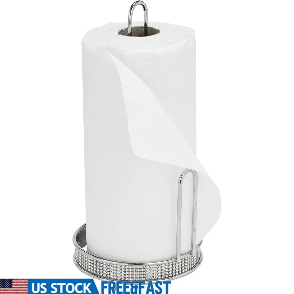 Держатель для бумажных полотенец, хромированный ромбовидный дизайн, прочный железный каркас, устойчивый к ржавчине, кухонный диспенсер для хранения, элегантный диспенсер для полотенец для дома 
Держатель для бумажных полотенец, хромированный ромбовидный дизайн, прочный железный каркас, устойчивый к ржавчине, кухонный диспенсер для хранения, элегантный диспенсер для полотенец для дома