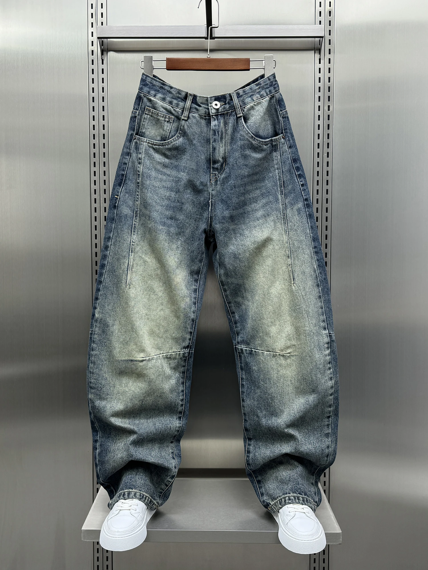 Trendy Knife Men's Jeans Loose Straight Leg Long Dragging Pants Retro Sle Korean Version Autumn New Arrival Denim
Trendy Knife Men's Jeans Loose Straight Leg Long Dragging Pants Retro Sle Korean Version Autumn New Arrival Denim