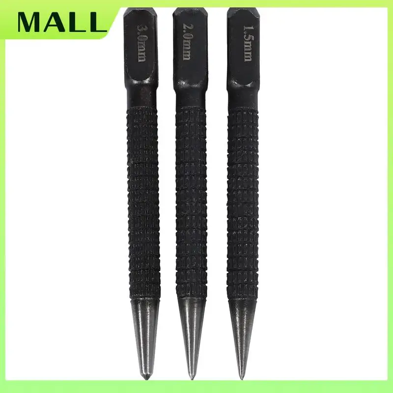 MALL 3Pcs High-Carbon Steel Center Punch Set 10Cm Non Slip Center Punch For Alloy Steel Metal Wood Marking Drilling Tool
MALL 3Pcs High-Carbon Steel Center Punch Set 10Cm Non Slip Center Punch For Alloy Steel Metal Wood Marking Drilling Tool