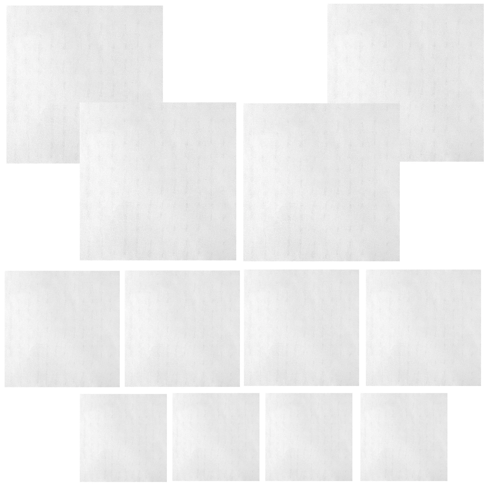 12pcs Cross Stitch Fabric Squares 40x40 30x30 20x20 Soft Cotton Embroidery Cloth DIY Gridding Cloth Sewing Craft Supplies
12pcs Cross Stitch Fabric Squares 40x40 30x30 20x20 Soft Cotton Embroidery Cloth DIY Gridding Cloth Sewing Craft Supplies